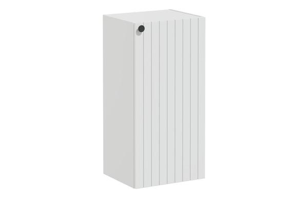 VitrA Root Groove 40cm 1 Door Lower/Base Unit (RH Hinge) - Matt Light Grey